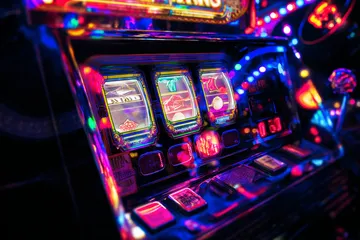 একজন পুরুষ তার ল্যাপটপে জয়ের মুহূর্ত উদযাপন করছেন, চারপাশে ভাসছে গেমিং আইকন—যা 456BDD গেমসের উত্তেজনাকে প্রকাশ করে।